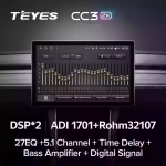 Магнитола для Hyundai Santa Fe 2000-2013 - Teyes CC3-2K монитор 13", QLED+2K, Android 10, ТОП процессор, 4G SIM-слот, CarPlay