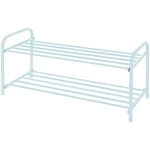 Этажерка для обуви 2 полки 790*330*360 матовый серый ЭТК2/МС