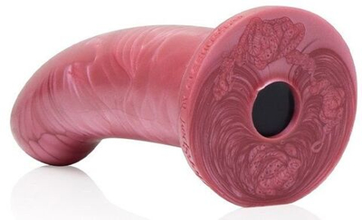 Розовый фаллоимитатор Golden Rose Dildo Medium - 15,3 см. (Цвет: розовый)