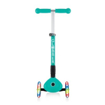 Самокат Globber Junior Foldable Lights зеленый