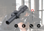 Оптический прицел Vector Optics Continental 1-6x28 Tactical FFP, сетка BDC & Wind, 34 мм, тактические барабаны, Zero Stop, азотозаполненный, с подсветкой (SCFF-31P)