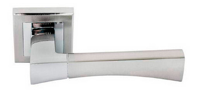 Ручка Rucetti RAP 12-S SN/CP никель/хром квадратная