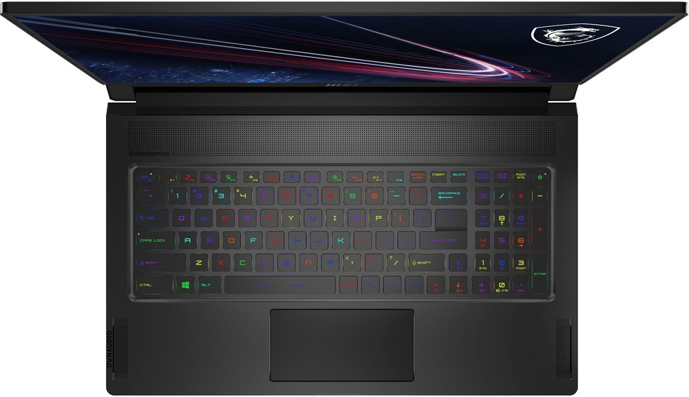 Ноутбук MSI GS76 Stealth 11UH-265RU (9S7-17M111-265) 17.3";(1920x1080)IPS-level/ i7-11800H(2.3ГГц)/ 32Гб/ 2Тб SSD/ GeForce RTX 3080 16Гб/ нет DVD/ Win10 / Черный