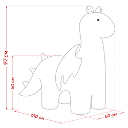 Пуф Leset Dragon
