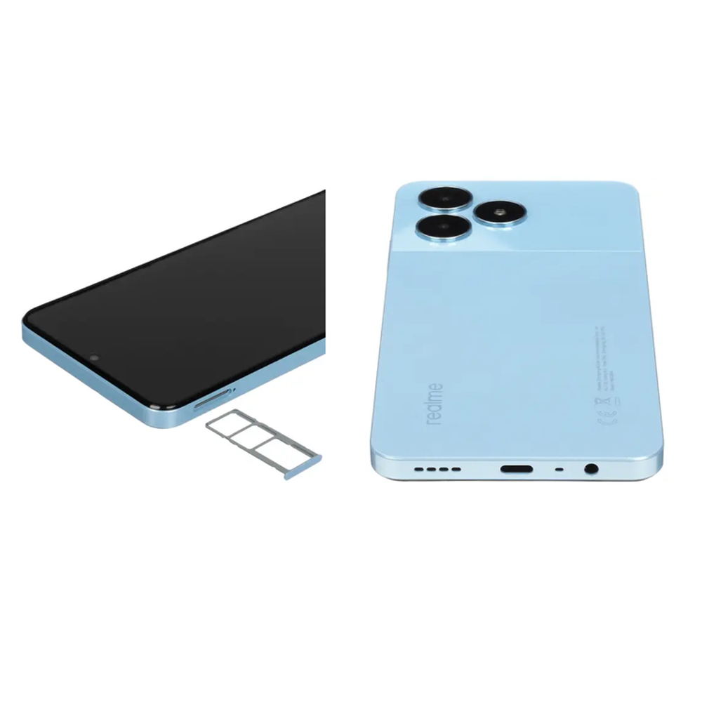 Смартфон realme Note 50 4/128 ГБ RU, Dual nano SIM, небесно-голубой