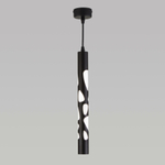 Подвесной светодиодный светильник DLR037 12W 4200K черный матовый