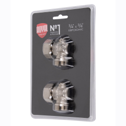 Набор нижнего подключения Royal Thermo угловой раздельный 3/4х3/4ЕК