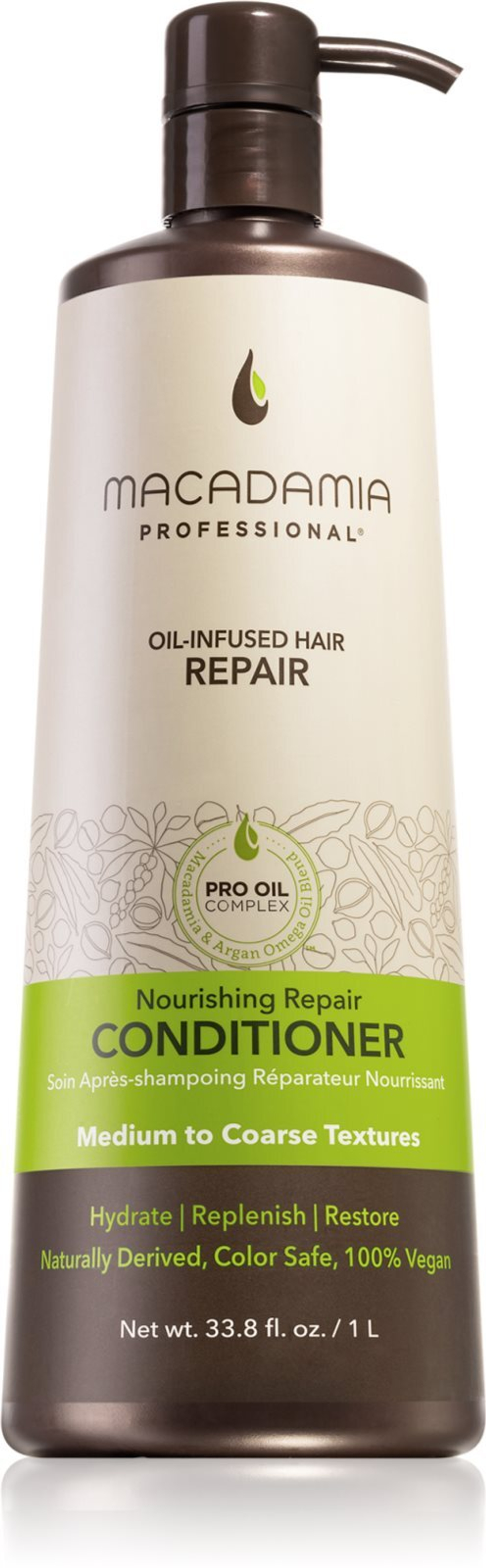 Macadamia Natural Oil Nourishing Repair - питательный кондиционер с увлажняющим эффектом /   1000  ml  / GTIN 815857010696