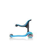 Самокат Globber Go Up Sporty Plus Lights голубой