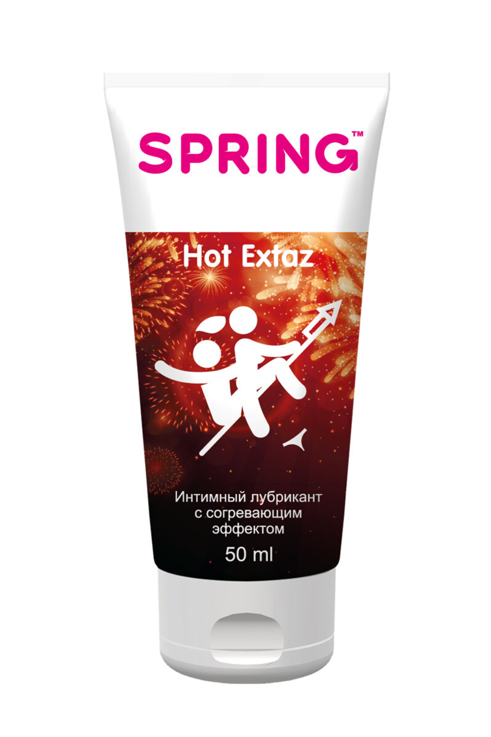 Гель-лубрикант Spring Hot Extaz, 50 мл, согревающий