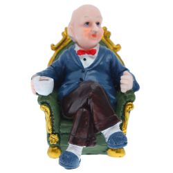 GAEM Фигурка декоративная "Бабушка/Дедушка", L6 W6 H9 см, 2в.