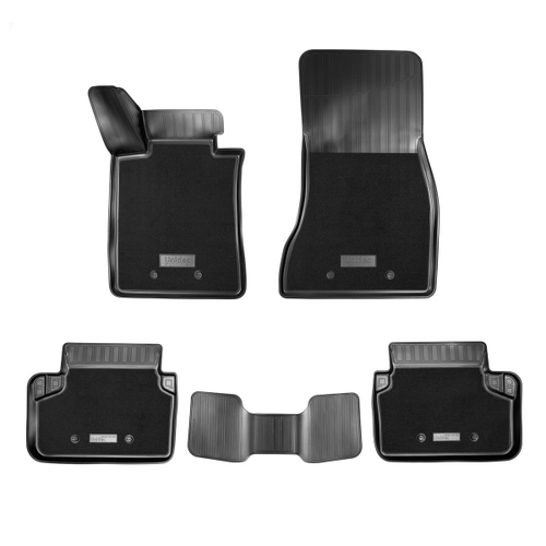 Ковры в салон Norplast/Unidec для BMW 5 в кузове G30 (2016-), Черный, арт.NPA11-C07-160-CM