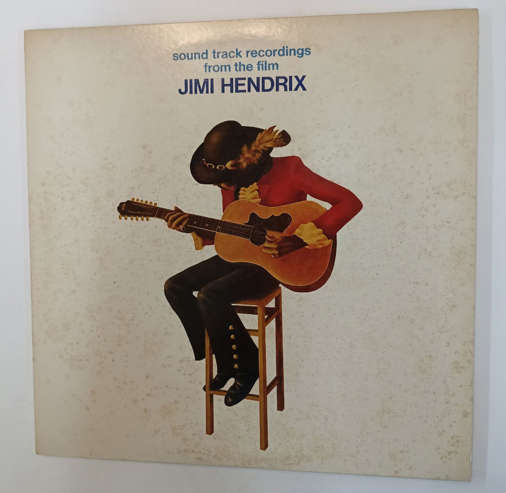 Винтажная виниловая пластинка LP Jimi Hendrix Sound Track Recordings From The Film Jimi Hendrix 2LP (Japan 1979)