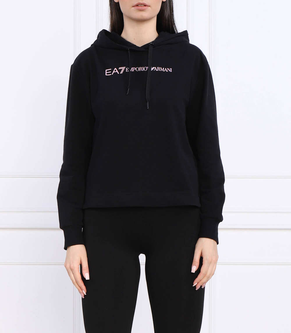 Худи EA7 - черный(3RTM19 TJCQZ)