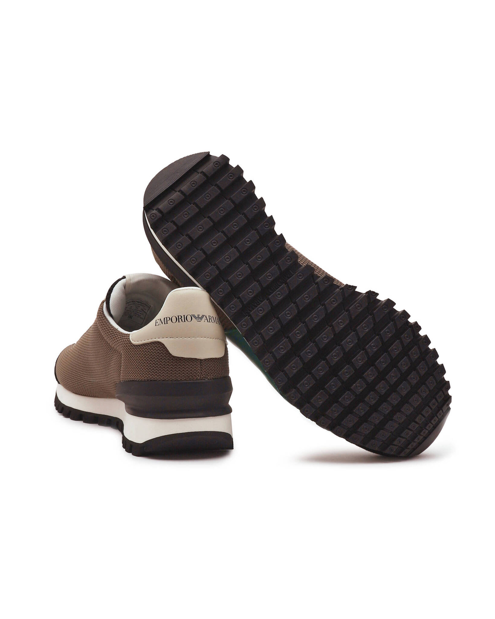 кроссовки Emporio Armani - коричневый(X4X583 XN647)