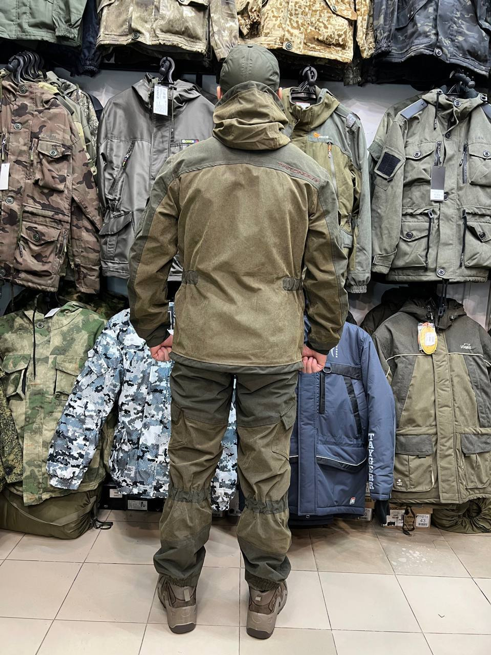 Костюм TRITON GORKA PRO –5 °C, мембрана Norvegia, коричневый