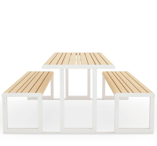 Table + Integrated Benches .h24