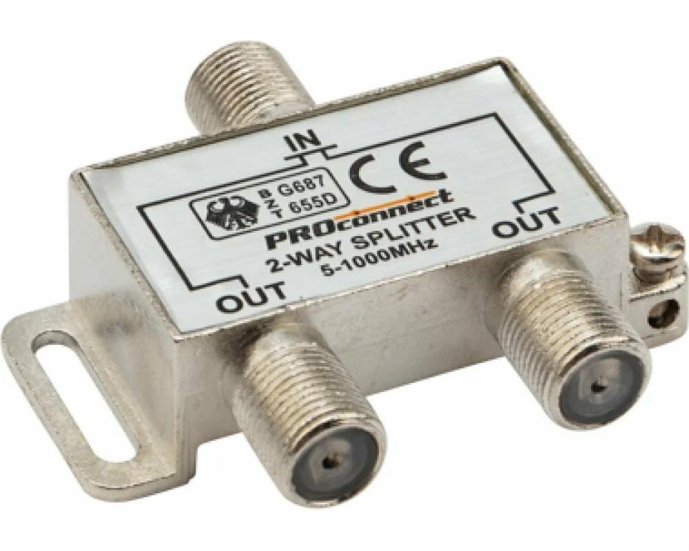 ТВ Разветвитель для тв антенны 1 на 2