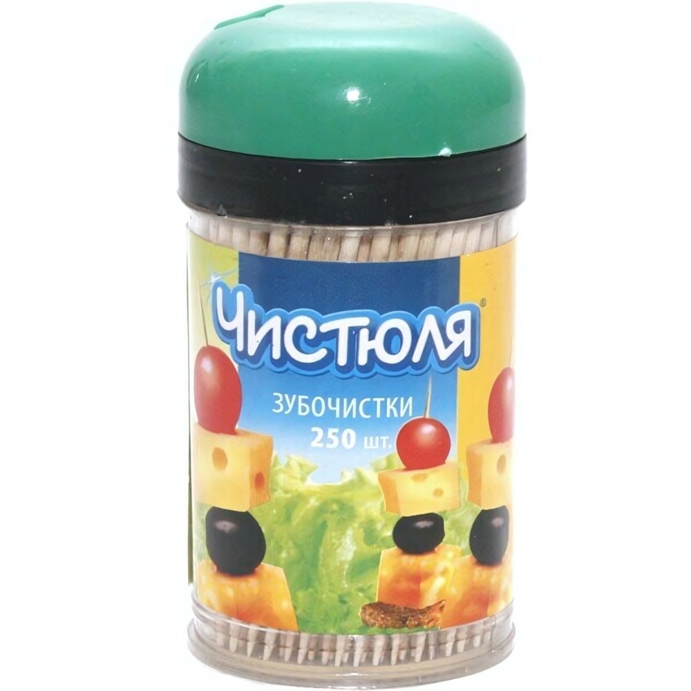Зубочистки «Чистюля» 250 шт.