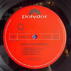 Винтажная виниловая пластинка LP Whitesnake Saints and Sinners (Japan 1982) (No Obi) Young Blood