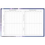 Дневник 5-11 класс 48 л., твердый, BRAUBERG, глянцевая ламинация, с подсказом, "World of future", 106872