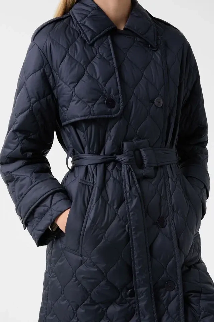 Пальто женское BOGNER IVORY в синем цвете