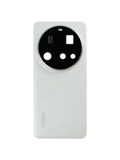 Задняя крышка для Xiaomi Mi 15 Ultra белая (White) со стеклом камеры