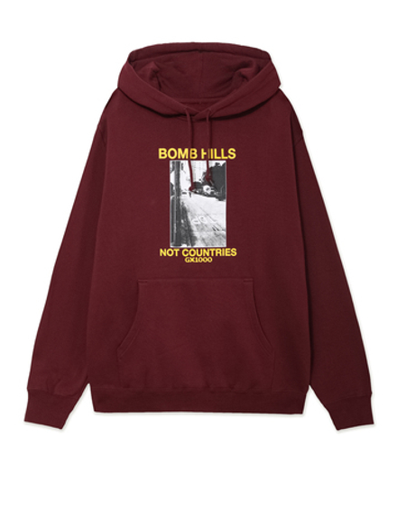 Мужская Толстовка Bomb Hills Not Countries