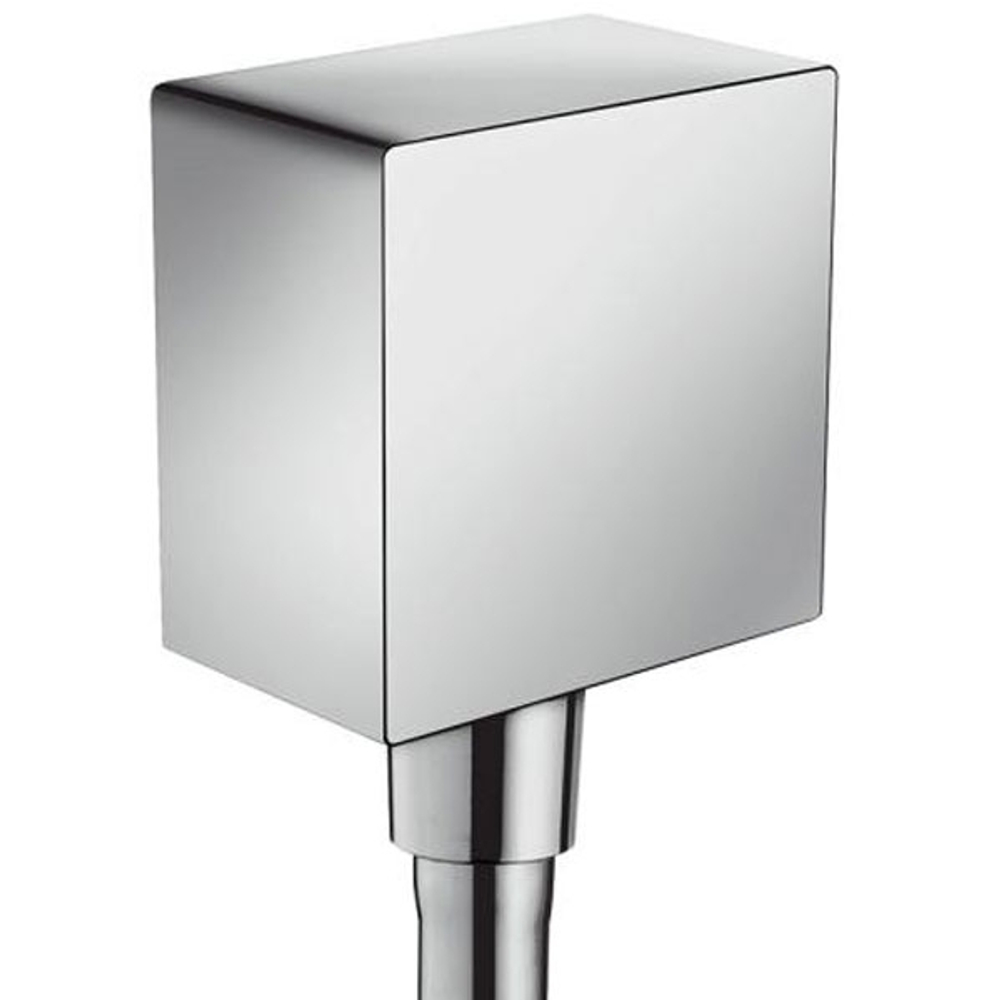 Шланговое подключение Hansgrohe Fixfit Square 26455000 хром