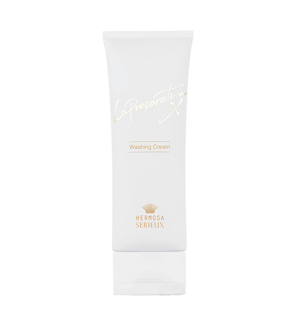 Омолаживающая пенка для умывания HERMOSA Serieux La Preparation X Washing Cream