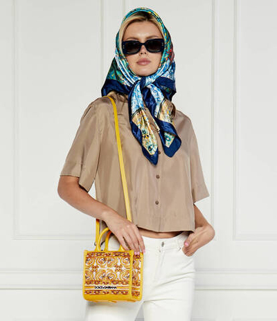 Сумка-трапеция DAILY Dolce & Gabbana - желтый(BB7479 AW050)