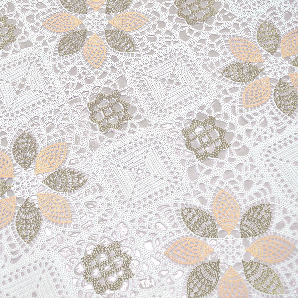 Клеенка столовая 137см*20м, ПВХ, NN-1008629