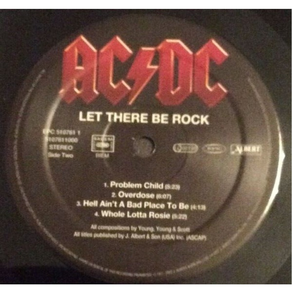 AC/DC / Let There Be Rock (LP)