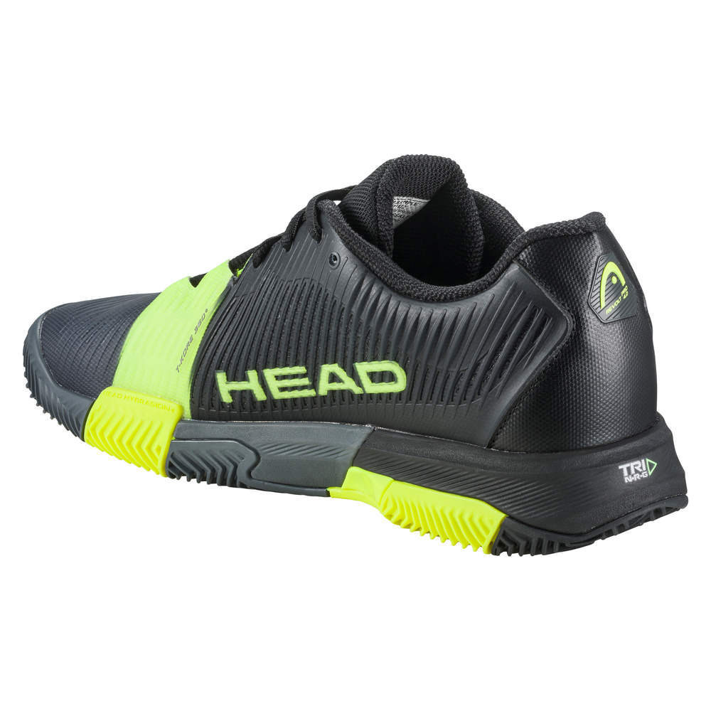 Мужские кроссовки теннисные Head Revolt Pro 4.0 Clay Men - black/yellow