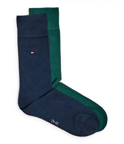 носки 2 пары Tommy Hilfiger - темно-синий(371111)