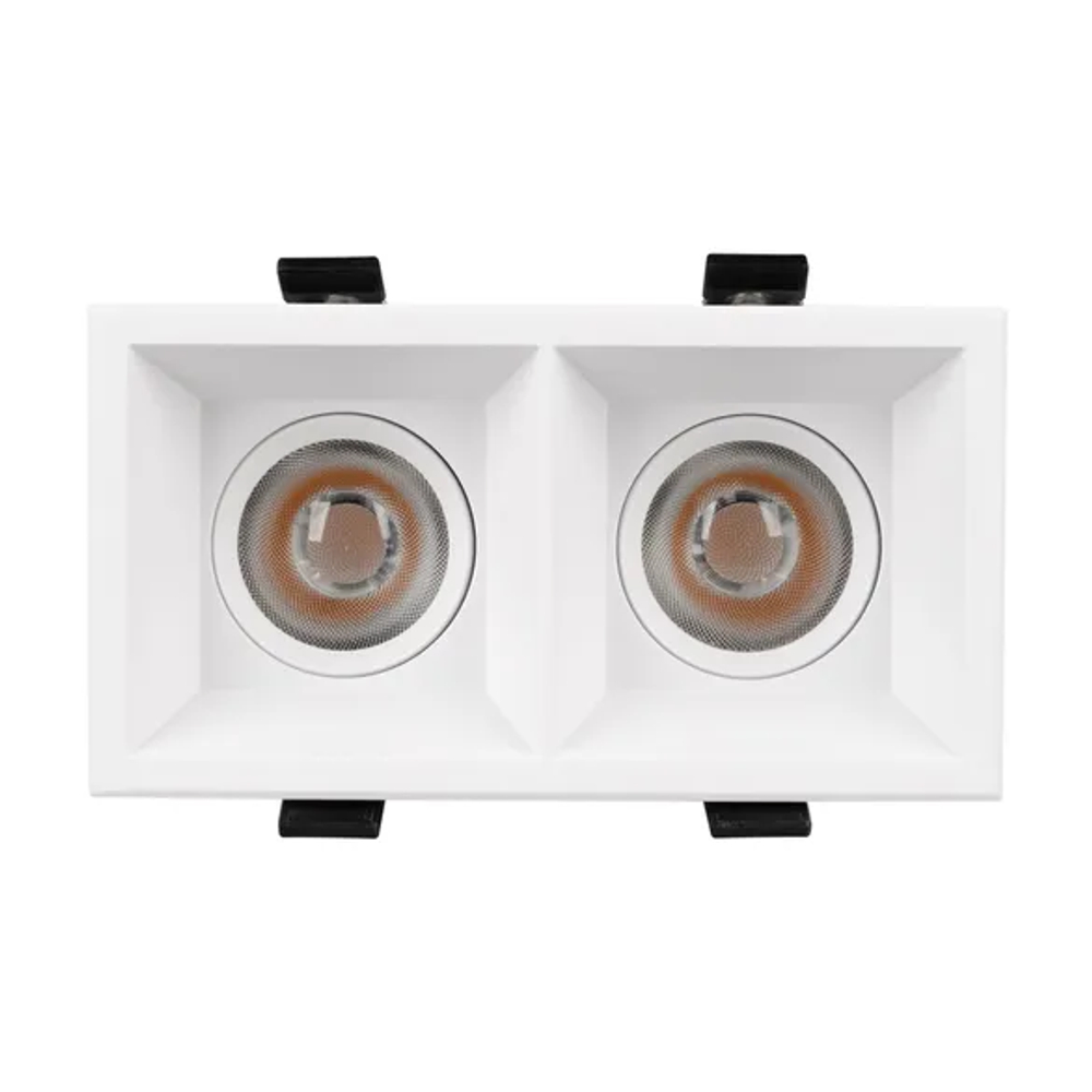Светильник MS-FLOW-BUILT-S157x85-2x12W Warm3000 (WH, 38 deg, 230V) (Arlight, IP20 Металл, 5 лет) 053778