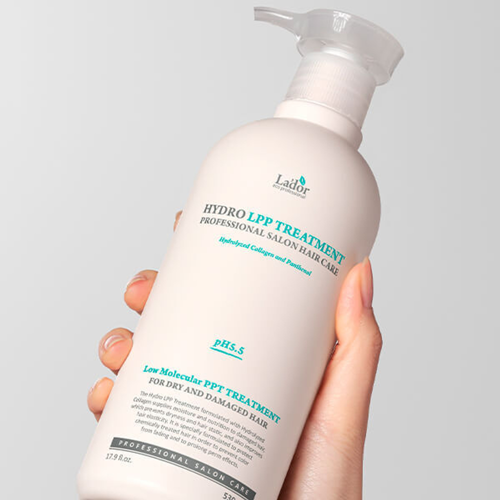 Маска для поврежденных и сухих волос с коллагеном Lador Eco Hydro LPP Treatment