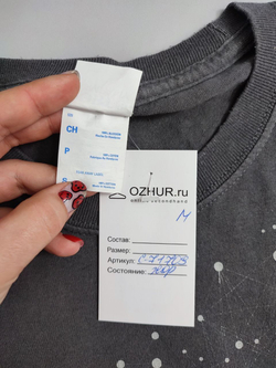 Футболка Port&Company повседневная 44 размер