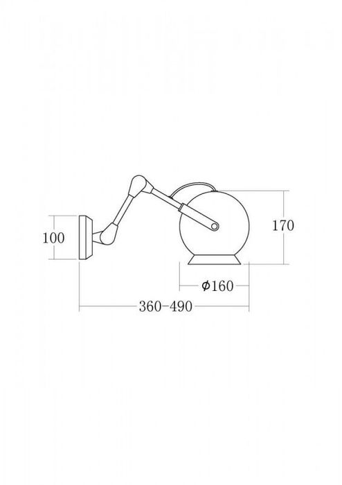 Спот Vele Luce VL2084W01