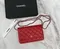 Сумка-кошелек Chanel Wallet On A Chain красный