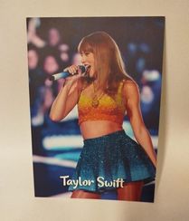 Açıqca \ Открытки \ Postcard Taylor Swift ( blue )
