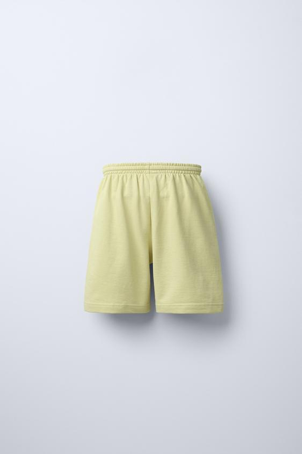 ZARA ШОРТЫ С НАДПИСЬЮ, ЖЕЛТЫЙ