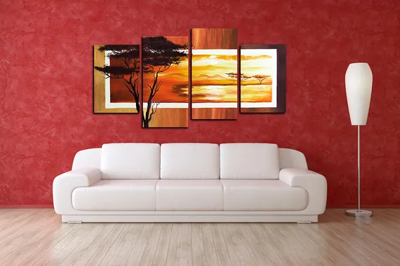 Модульная картина "Закат"