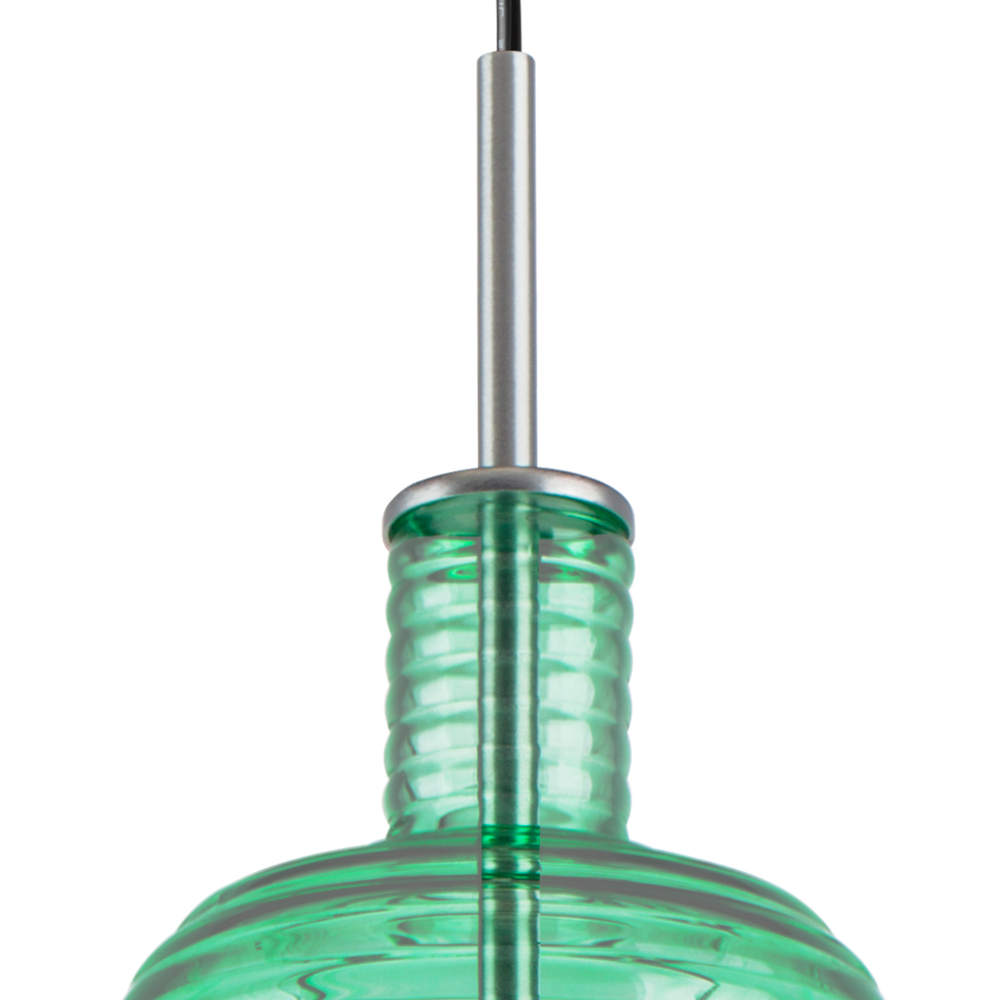 814004 Люстра BELLE LED 1х8W 400LM АЛЮМИНИЙ/МУЛЬТИКОЛОР 3000K