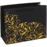 Пакет подарочный «Блестящий орнамент» 23*18*10 см, микс