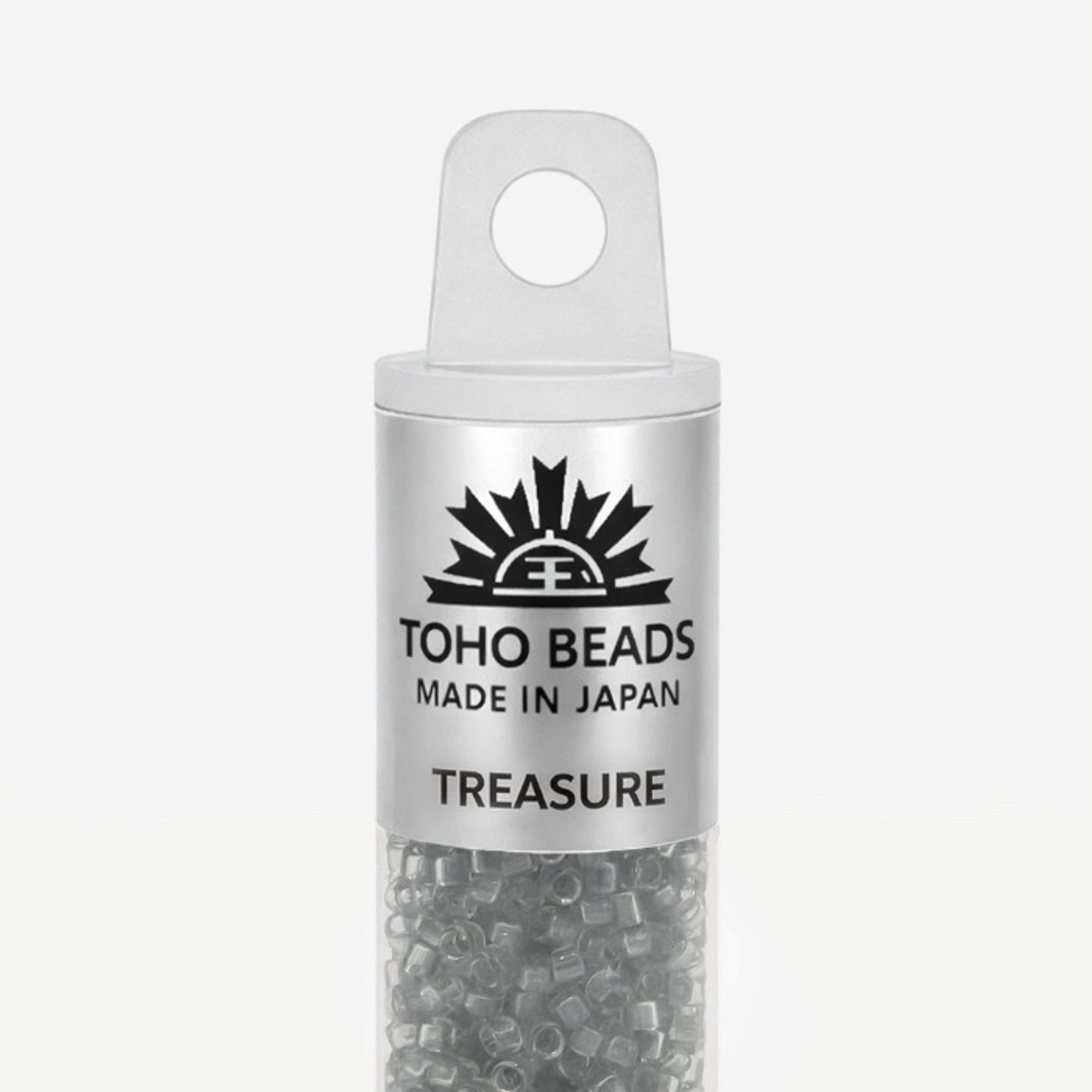 Японский бисер TOHO Treasure (№9), прозрачный