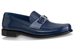 LOUIS VUITTON Major Loafers "Navy" Women"s