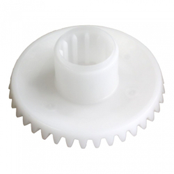 Шестерня мясорубки Philips средняя (из блока PH011), D=76/30/14mm, H=48/9mm, d=7mm, 38 зубьев