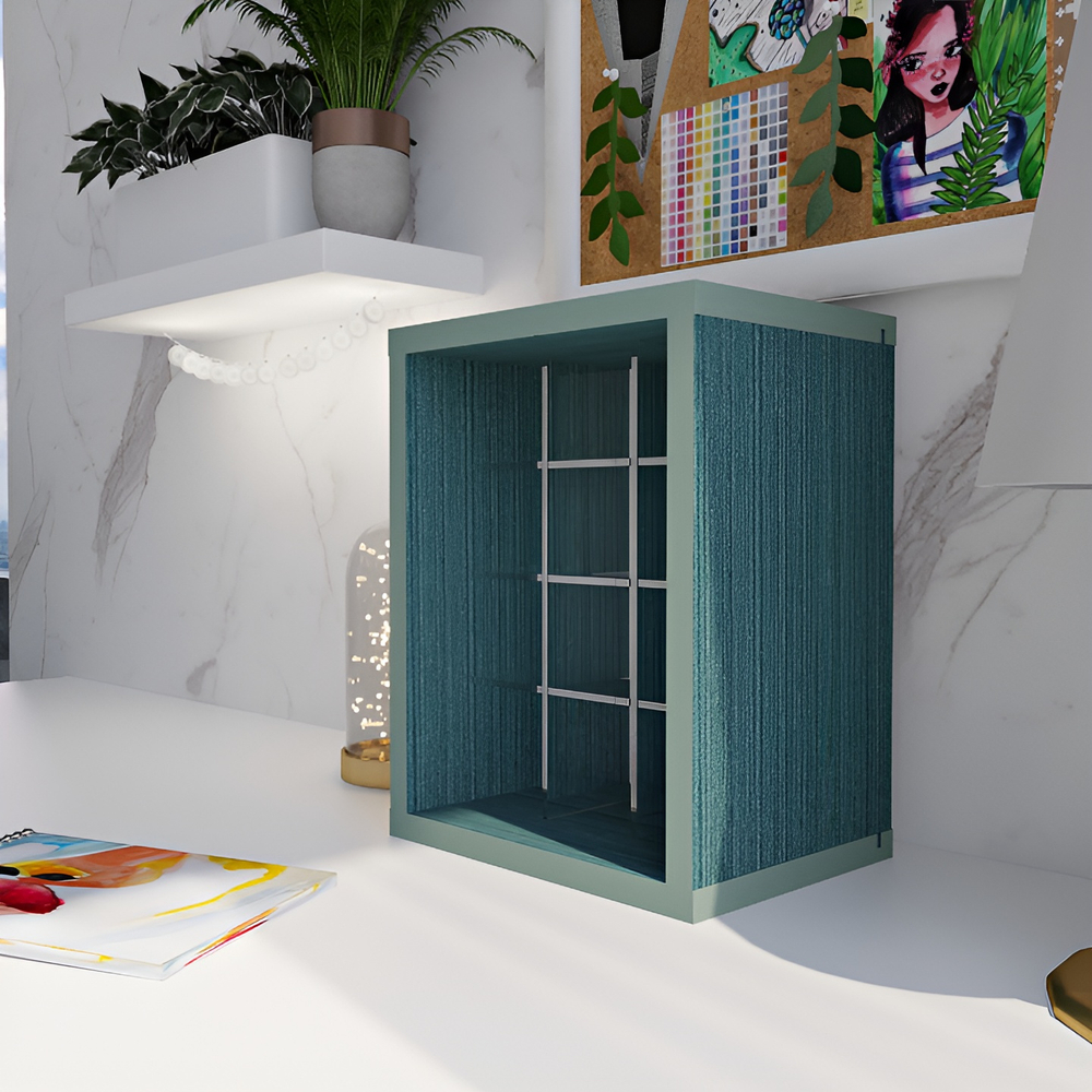 D-Box Органайзер для маркеров 3х4, Увадрев U9710 Рейн Изумруд + Муссон