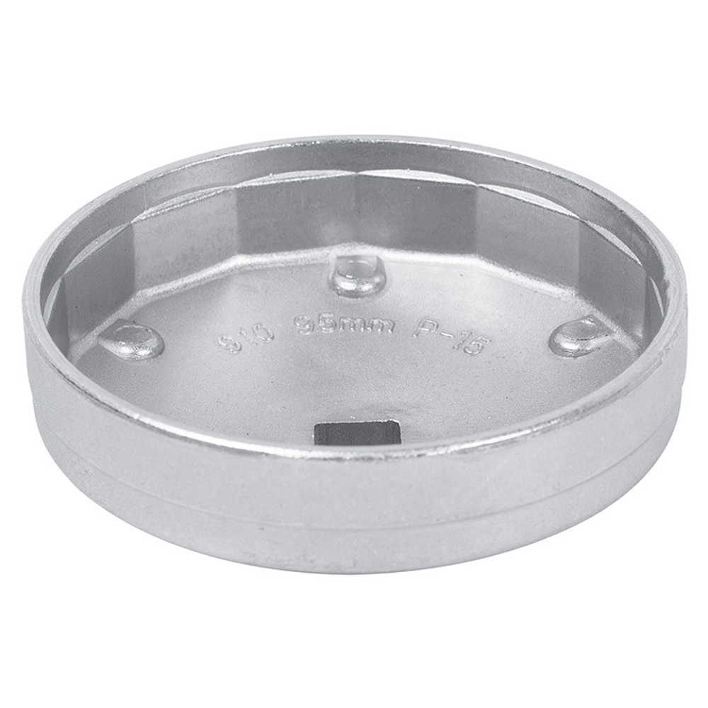 МАСТАК (103-44195) Съемник масляных фильтров, 95 мм, 15 граней, торцевой